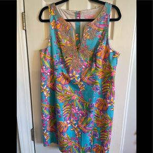 Lilly Pulitzer gabby shift dress in size 16